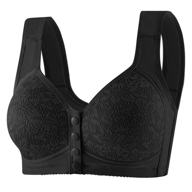 New Soft Padded Front Closure Bra For Women Comfortable Wireless And Steel Vest Style Plus Size Women S Bras Sports Bra Women Bra with Back Support Women Bras plus Size Front Close Work Out Bra Back