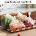 thumbnail image 4 of Rolls "xPlastic Produce Bags for Groceries, Durable Clear Food Storage Bags for Bread, Fruits, Vegetables, Shopping Poly ing Bags, xcm, 4 of 7
