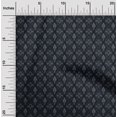 thumbnail image 1 of oneOone Silk Tabby Fabric Diamond & Chevron Ikat Printed Fabric 1 Yard 42 Inch Wide, 1 of 4