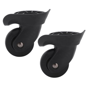 Roulettes de Valise à Roulettes, Roulettes Pivotantes Faciles à Installer avec Vis pour Sac de Voyage