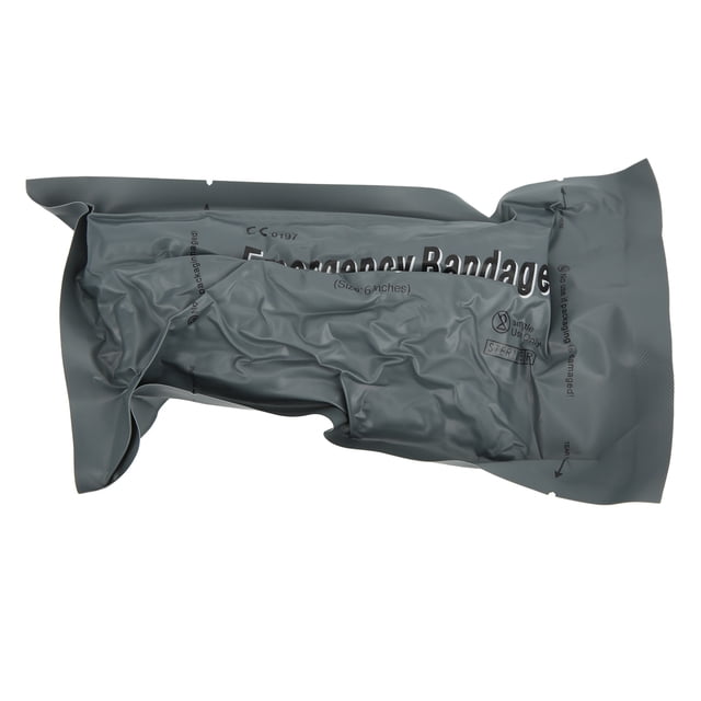 Mgaxyff Ensemble de 4 Pcs Pièce de Gaze Courbe de Compression Bandage Israélien à Haute Élasticité Trousse de Bandage d'Urgence, Pièce de Gaze de Bandage d'Urgence, Bandage d'Urgence