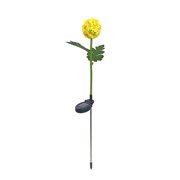 Iumwxz solar lights outdoor Solar Ball Chrysanthemum Light Outdoor LED Garden Decoration Light Chrysanthemum Ball Light garden lights patio lights Yellow Plastic Deals on outdoor living