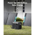 thumbnail image 4 of 2400W Output/2800W Peak SOLIX F2600 Push Button Start Solar Generator w/ 400W Solar Panels for Home Backup, Camping, RV, 4 of 6