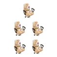 thumbnail image 2 of Maytalsory 1/2/3/5 2pack/lot Protective Effect Chair Covers Preserve Chair S Beauty Dustproof Jazzes style 5PCS, 2 of 6