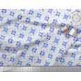 thumbnail image 3 of Soimoi Modal Satin Fabric Check Tie-Dye Fabric Prints By Yard 42 Inch Wide, 3 of 3