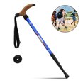 thumbnail image 1 of 1pcs Walking Hiking Poles Adjustable for All Heights, Durable & Lightweight Aluminum, 1 of 9