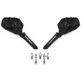 thumbnail image 2 of Krator Custom Black Motorcycle Skeleton Bone Mirrors Compatible with Honda Valkyrie Rune 1500 1800, 2 of 3