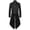 Black, variant on Ketyyh-chn99 Winter Jacket For Men 2024 Fashion Fall Men's Bomber Jacket Lightweight Jacket Mens Fashion Court Retro Dress Punk Retro Tuxedo Jacket Retro Collar Suit Evening Dress Coat Black,S