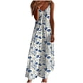 thumbnail image 2 of LSLJS Robes d'Été pour Femmes à Imprimé Sans Manches à Col Rond Robe Décontractée, Robe d'Été Robes de Plage d'Été, 2 of 5