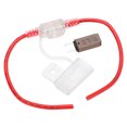 thumbnail image 3 of Support de Fusible, 12AWG Protection contre la Surchauffe Fil de Fusible avec Réinitialisation Automatique Disjoncteur pour RV pour Camion pour Yacht, 3 of 8