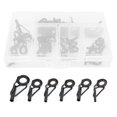 thumbnail image 4 of Guide en Céramique, Guide de Canne à Pêche 40pcs / Boîte en Acier Inoxydable Durable pour la Pêche en Mer, 4 of 8