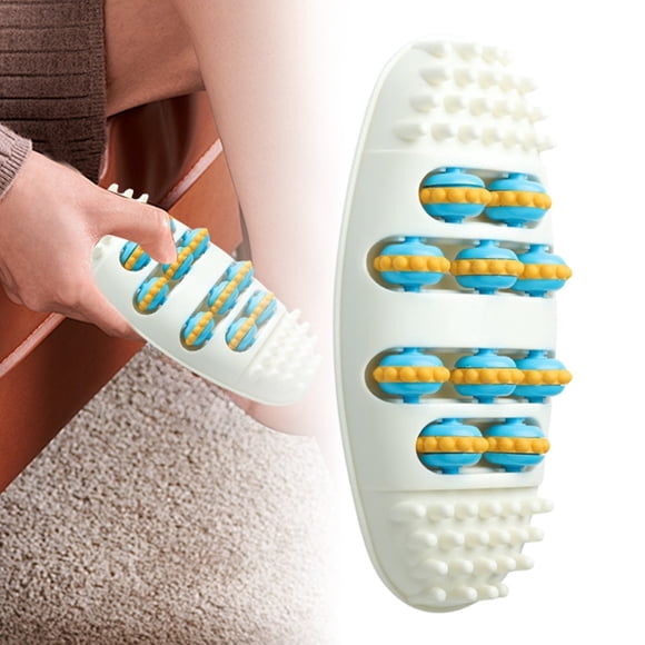 Fitness & Yoga Massager Rollers for Plantar Fasciitis Double Point Acupoint to Circulation and Relax Tension Portable Indoor Use