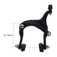 thumbnail image 2 of 61-79mm Long-Reach Rear & Front C Caliper Brake Set Bike Side Pull Polished, 2 of 4