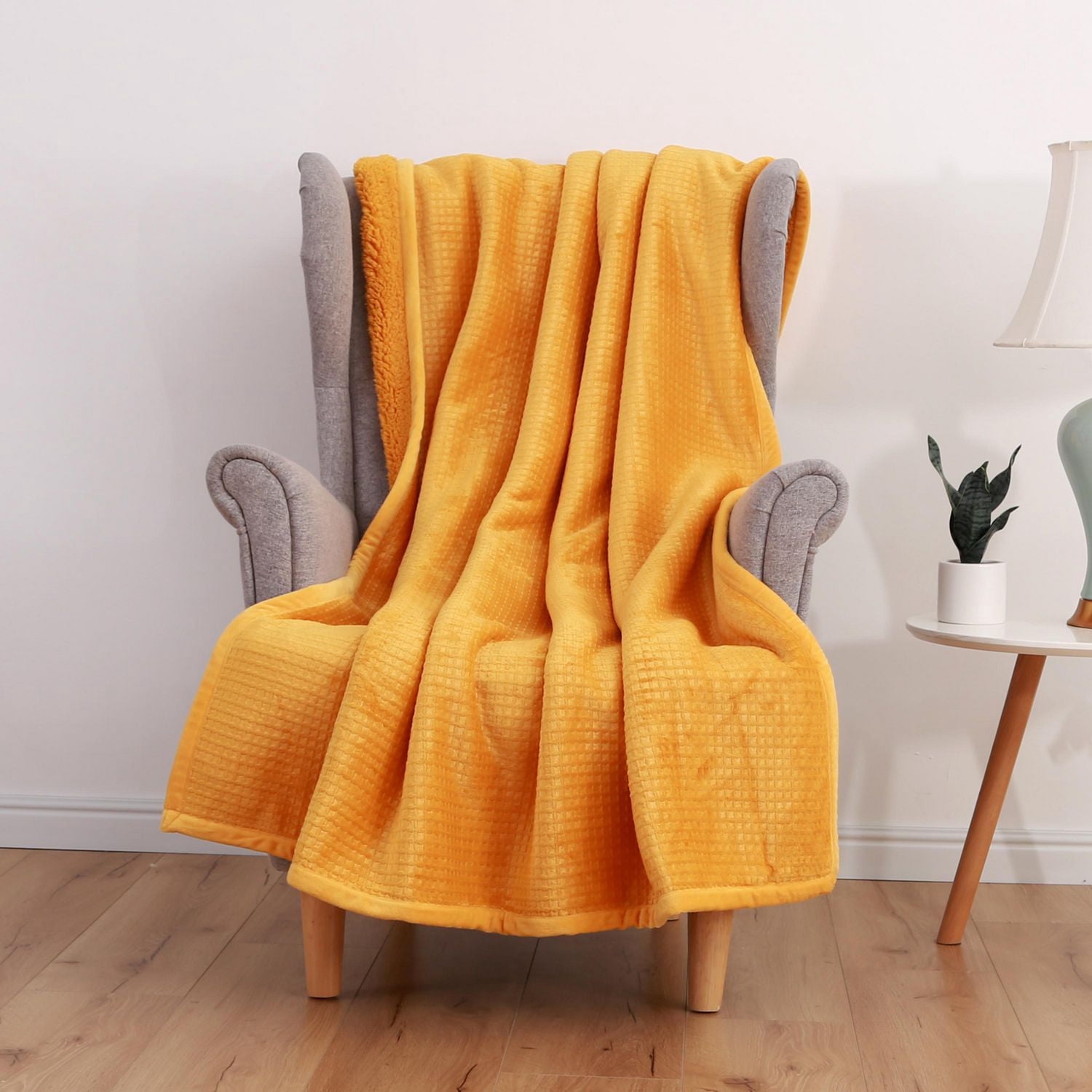 Oversized Plush Throw