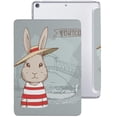 thumbnail image 1 of iPad Mini 7.9 Inch 5 Gen [ Mini 5th Generation 2019 ] A2133 A2124 A2126 MUXH2LL/A MUXF2LL/A MUXG2LL/A Trifold Printed PC Lightweight Protective Clear Back Cover - Bunny Hat, 1 of 8