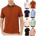 thumbnail image 1 of Sentmoon Summer Shirts Plus Size Loose Turndown Collar Short Sleeve Stretchy Hawaiian Clothes Button up Solid Color Woman Tops Trendy for Wedding Guest Beige XL, 1 of 6
