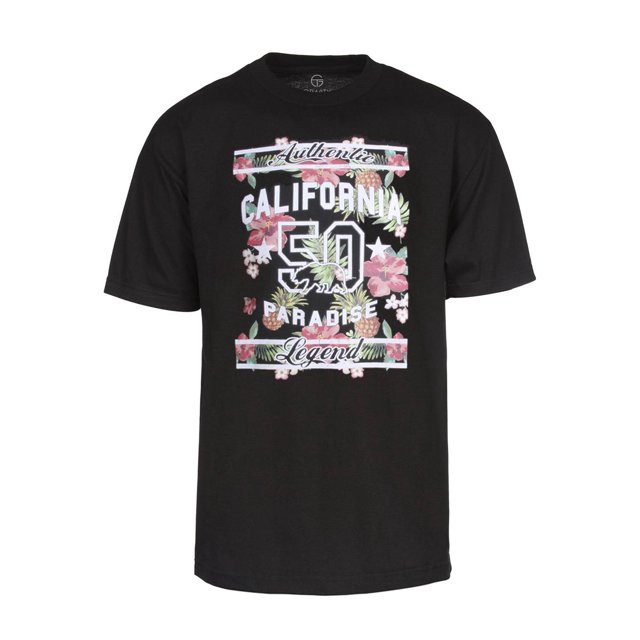 California Pride Mens Short-Sleeve T-Shirts - Paradies Flowers - Small