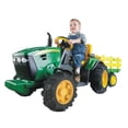 thumbnail image 3 of Peg Perego John Deere Ground Force Ride-on Tractor with Trailer, 3 of 6