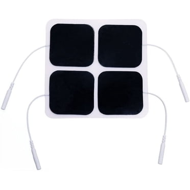 TENS Electrode Pads, 20PCS, 2”x2”, TENS Unit Replacement Pads for Electrotherapy, EMS Muscle Stimulation Machine, Reusable