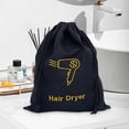 thumbnail image 1 of EGNMCR Closet Organizers and Storage, Organization and Storage Environmental Jute Like Dustproofing Drawstring Bag For Hair Dryer Portable Long-lasting And Multi-Functional Storage Hairdryer Holdall, 1 of 2