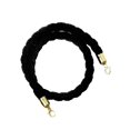 thumbnail image 2 of serony Rope Barriers - Heavy Duty Hotels Crowd Blue Heavy Duty Crowd Control Stanchions 2m Black, 2 of 7