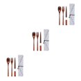 thumbnail image 2 of Maytalsory Set School Student Chopstick Fork Spoon Flatware with Storage Bag Type 7 3Set, 2 of 6