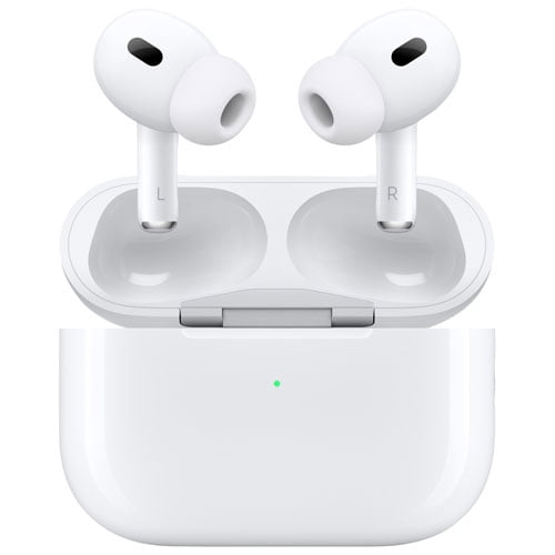 Refurbished (Fair) - Apple AirPods Pro (2nd generation) In-Ear Noise Cancelling Truly Wireless Headphones - White