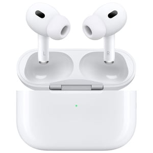 Refurbished (Fair) - Apple AirPods Pro (2nd generation) In-Ear Noise Cancelling Truly Wireless Headphones - White