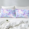 thumbnail image 4 of Erosebridal Ensembles de Draps Complets Papillons de Rêve pour Filles, Arc-en-Ciel Galaxie de Rêve 4 Pcs, 4 of 7