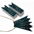 thumbnail image 3 of Inkdotpot Pack Of 100 Made With Love Text Favor Paper Tags Craft Real Gold Foil Hang Tags, 3 of 6