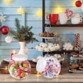 thumbnail image 3 of CHUANK 6 Pcs Plastic Candy Jar with Lid for Candy Buffet with 6 Pcs Mini Acrylic Plastic Kitchen Scoop 7.7 oz Clear Candy Container Plastic Cookie Jar for Kitchen Counter, 3 of 8