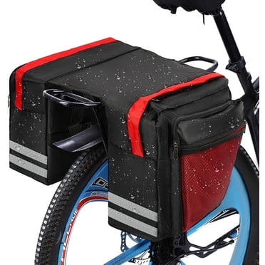 Bike Saddle Bags Rear, Bicycle Rear Cargo Bags, Bike Rack Bags, Rear Bike Bags