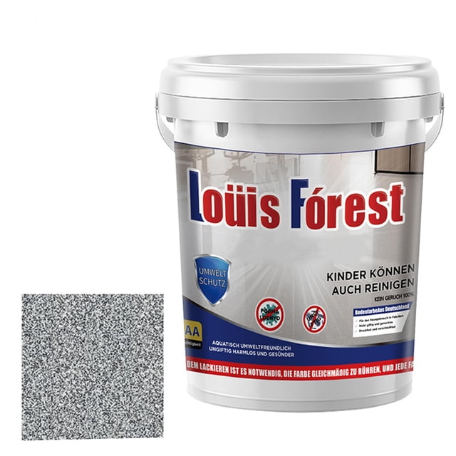 High Gloss Epoxy Floor Coating - Non-Slip Durable Floor Paint For Garage, Basement & Concrete Surfaces, Professional Finish