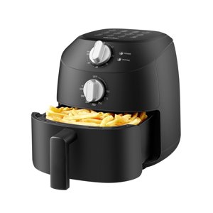 COMFEE' Compact 2.1 Quart Air Fryer with 12 Presets Menu Options, Adjustable Timer & Temperature Control 180-400 degrees F, Dishwasher-Safe Nonstick Fry Basket