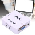 thumbnail image 4 of VGA vers Adaptateur AV, 165MHz Bande Passante Convertisseur Vidéo Haute Résolution pour TV pour Ordinateur pour PC, 4 of 8