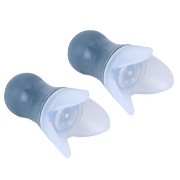 Ear Plug, No Odor Noise Reduction Swimming Silicone Flying Earplug  For Swimming Flying Sleeping Gray Earplug