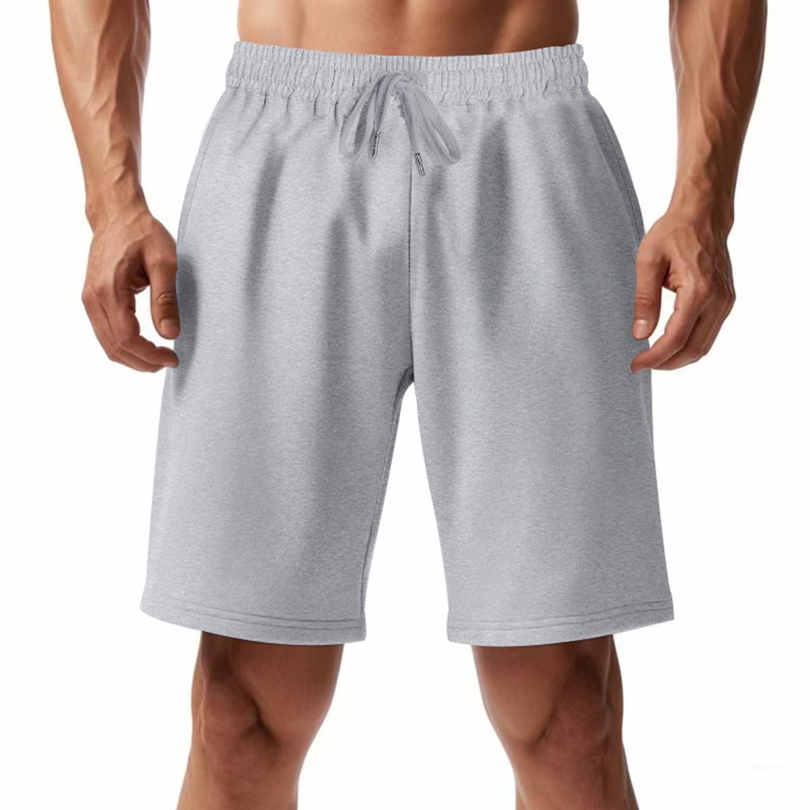 パンツ innomood sweat wide shorts ohmzyzo Mens Casual Gym Workout Shorts, 7