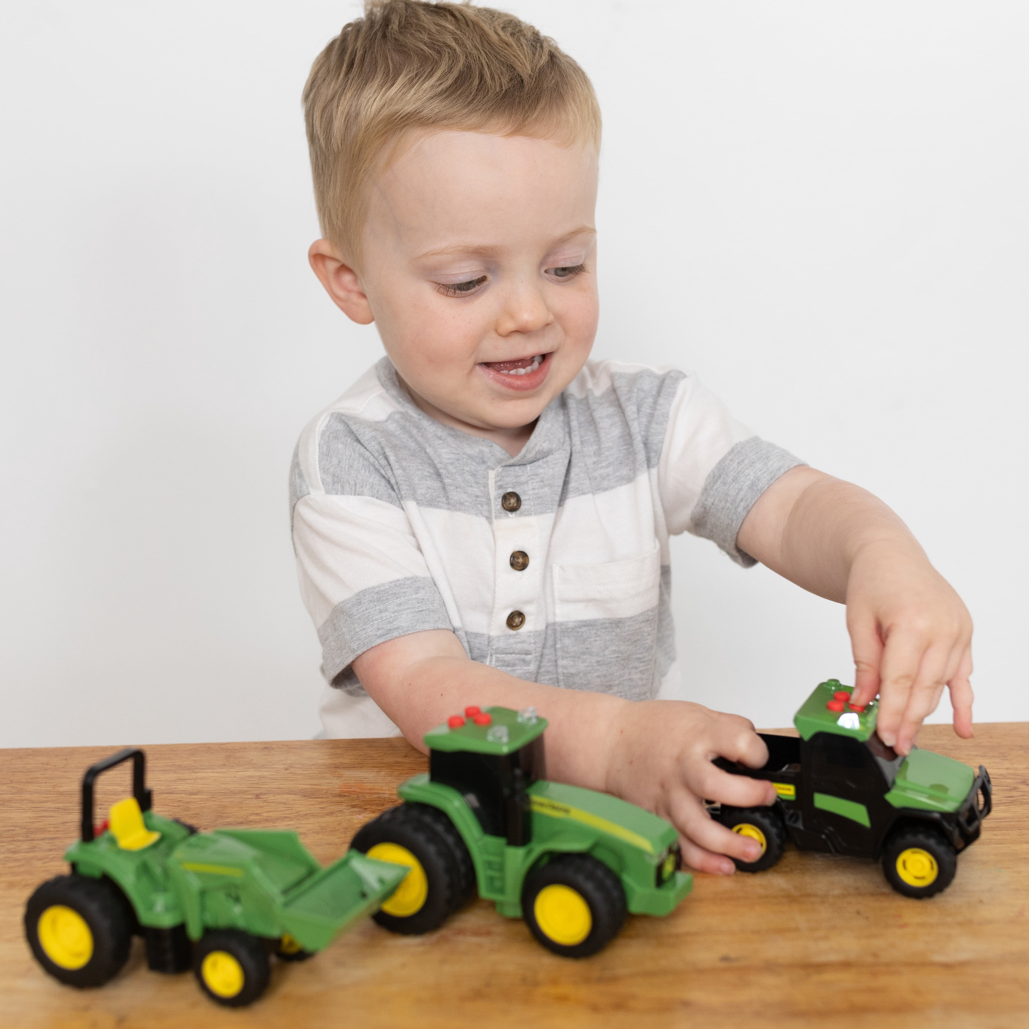 John Deere Mini Farm Vehicles 3 Pack