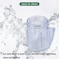 thumbnail image 4 of For Blender Replacement Parts, 4937 Mini Osterizer Blender Jar Accessory, Cup Mini Plastic Jars with Lids (1 Pack), 4 of 9