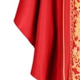 thumbnail image 4 of Red Robe for Mens Fall Winter Happy Holiday Halloween Medieval Goth Dance Costumes Renaissance Peasant Ethnic Steampunk Robe Bath Robe Mens 2025 Clothes Fashion L, 4 of 6
