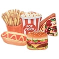 thumbnail image 1 of Multipet Snack Food Plush Cat Toy Assortment with Crinkle and Catnip, 1 of 7