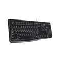 thumbnail image 1 of Logitech K120 Wired Keyboard for Windows, USB Plug-and-Play, Full-Size, Spill-Resistant, Curved Space Bar, Compatible with PC, Laptop<br> - Black, 1 of 7