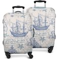 thumbnail image 1 of Travel Luggage Cover Suitcase Protector Fits 18-32 Inch Luggage Wheel Covers Patterned Travel Related Items Flower Luggage Protector Elastic Luggage Anti-scratch Suitcase Cover M, 1 of 3