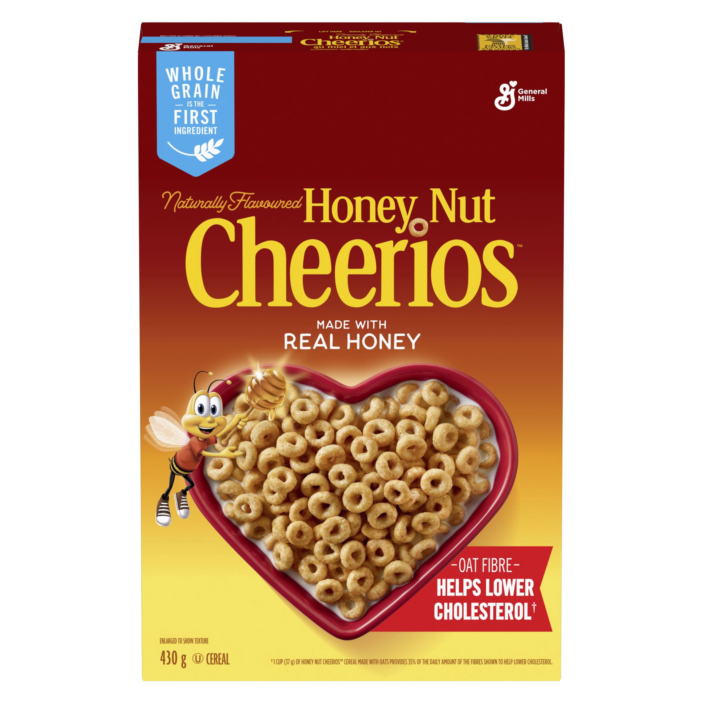 General Mills Au Miel Et Aux Noix Cheerios Cereales