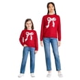 thumbnail image 3 of George Girls' Holiday Sweater, 3 of 6