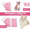thumbnail image 4 of Cat Bathing Bag，Puppy Dog Cleaning Shower Bag- Adjustable Anti-Bite and Anti-Scratch Polyester Soft Restraint Cat Grooming Bag for Bathing, Nail Trimming, Injection, Medicine Taking, 4 of 7