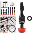 thumbnail image 4 of Tubeless Presta ,Tubeless Stem Presta Tire , Detachable Bike Tubeless Tire Extension Copper Presta 40mm, 4 of 10