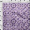 thumbnail image 3 of oneOone Rayon Violet Fabric Asian Ornamental Fabric For Sewing Printed Craft Fabric By The Yard 56 Inch Wide, 3 of 5