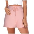thumbnail image 1 of zanvin Shorts pour Femmes, Shorts de Course de Mise en Forme Amples Unis pour Femmes, Mode Décontractée Printemps et Été, 1 of 4