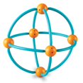thumbnail image 4 of Learning Resources Geometric Shapes Building Set - 170 Pieces, Ages 5+ Math Learning Games for Kids, Early Math Skills, Back to School Activities, Cl, 4 of 6